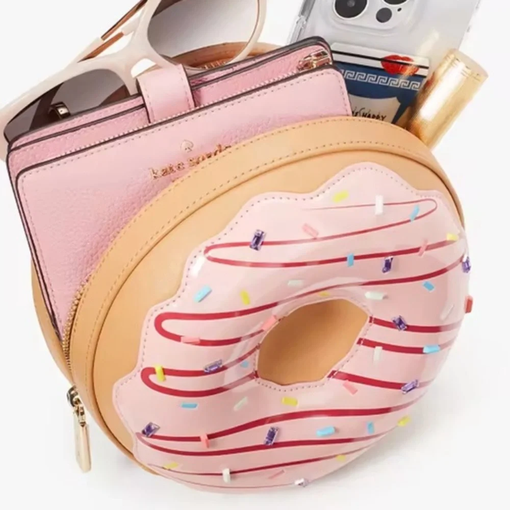 Kate spade New York coffee break 3D donut crossbody bag